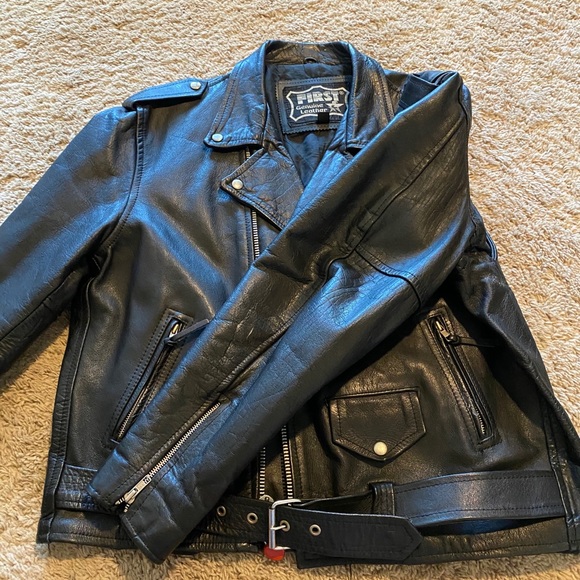 First Genuine Leather Jackets & Coats First Genuine Leather Jacket Poshmark